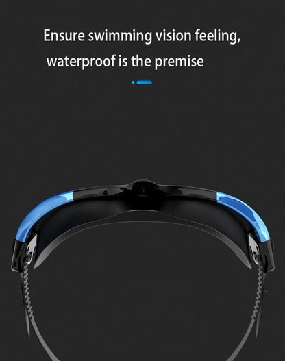 HD Antifog Large Frame Swimming Goggles